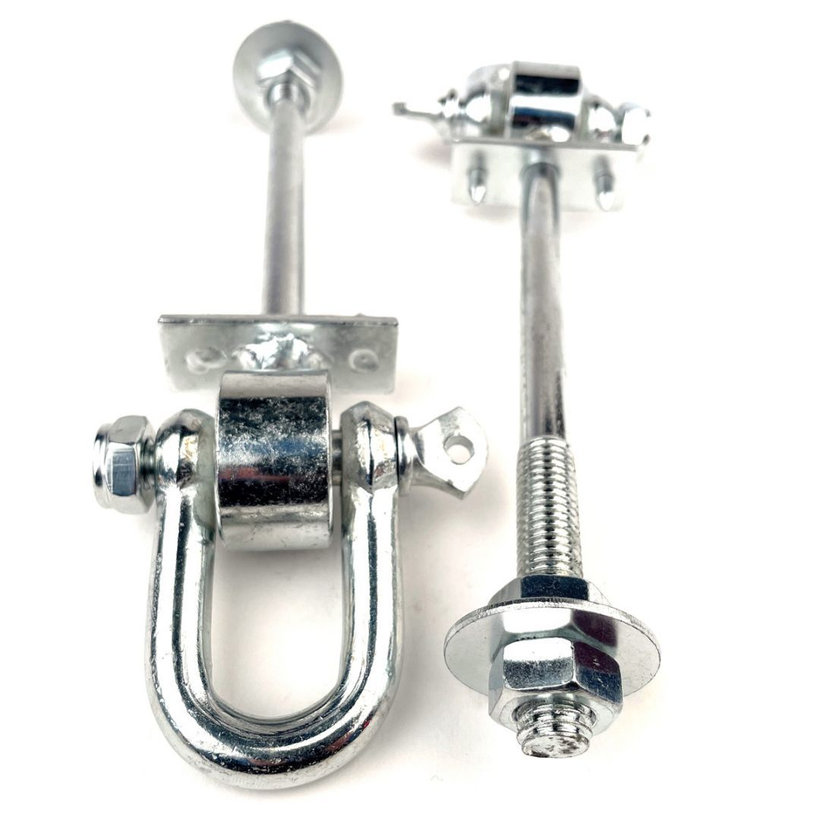 Hojdačkový hák so strmeňom D zn M12x155mm