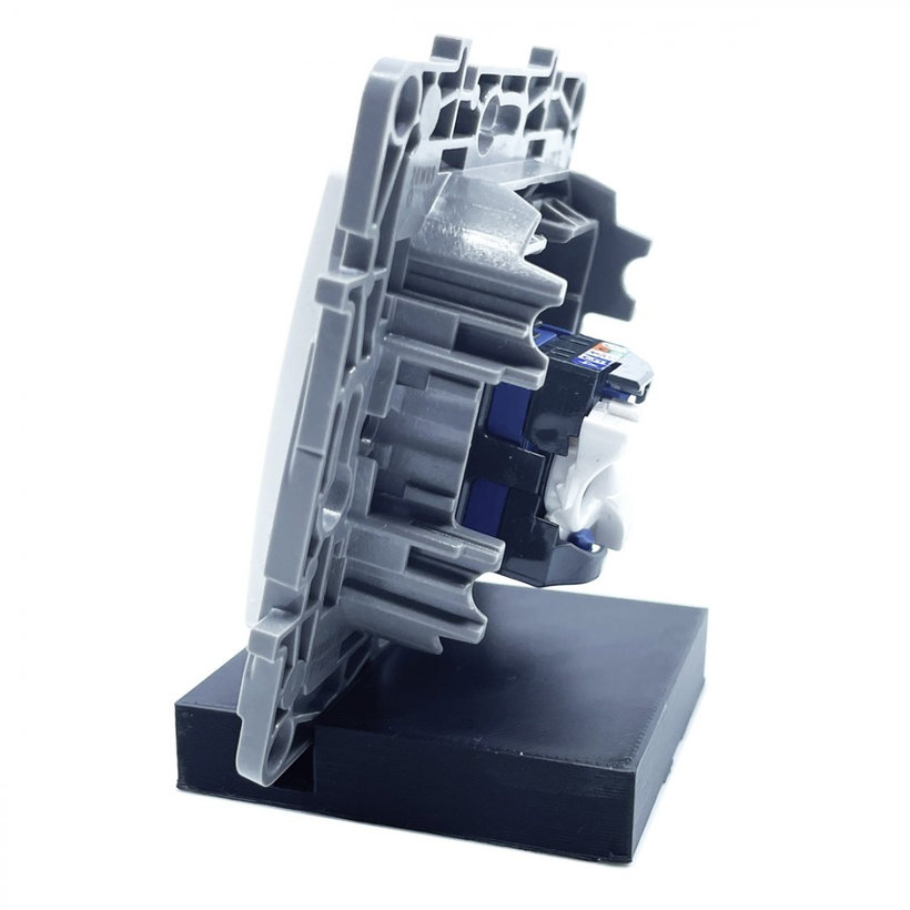 Niloé zásuvka dátová 1xRJ45 kategórie 6 UTP biela