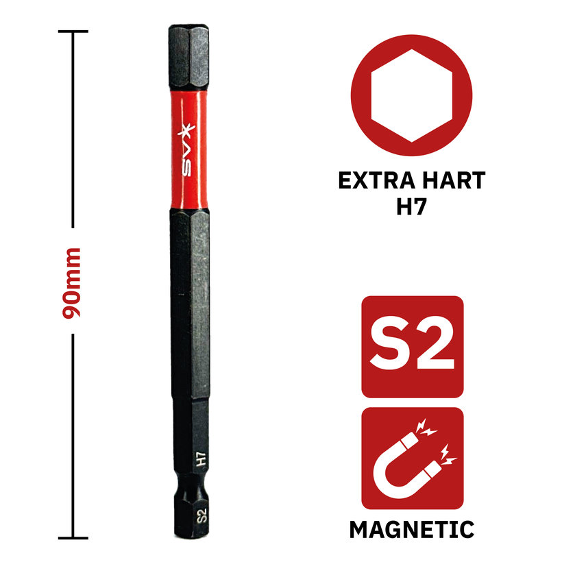 Bit magnetický H7x90 mm