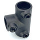 Spojovací článok tvar T 27 mm - čierny