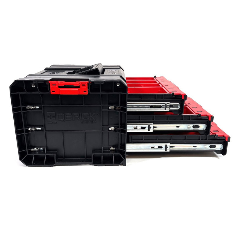Box QBRICK® System PRO Toolbox 3-zásuvkový organizér 245x445x320mm