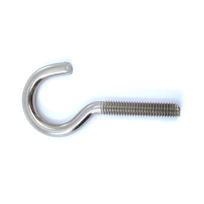 Nerezový hák so závitom M6