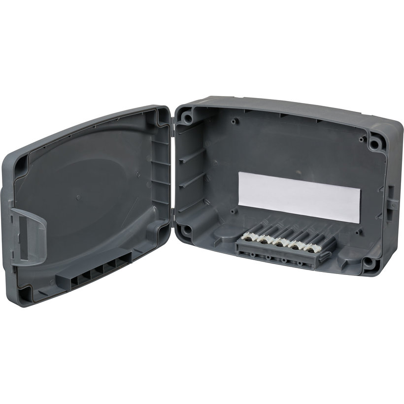 Ochranný exteriérový box IP54 – vonkajšia skrinka na ochranu zásuviek a káblových spojov