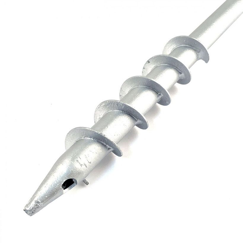 Zemná skrutka s plastovými redukciami 67,5mm