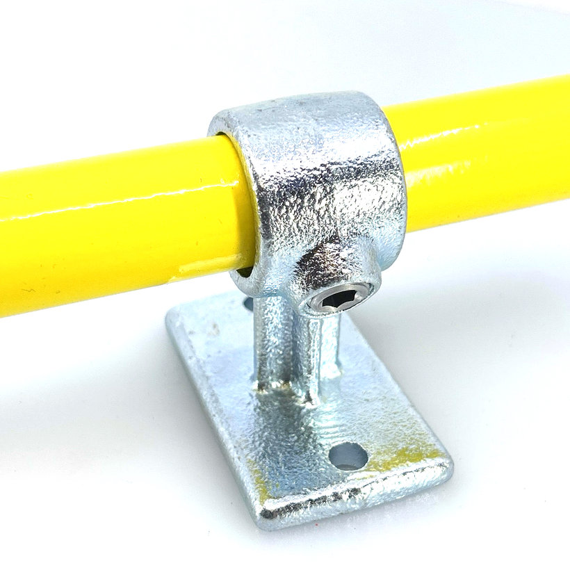 Konektor na zábradlie 27 mm - pozinkovaný