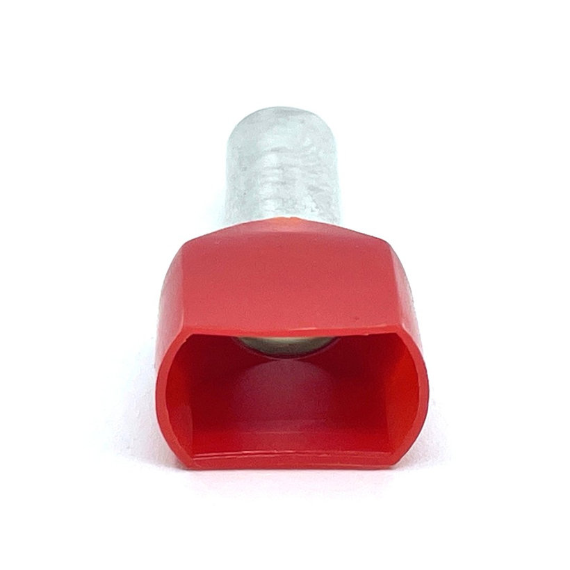 Dvojitá izolovaná káblová dutinka červená 10mm²