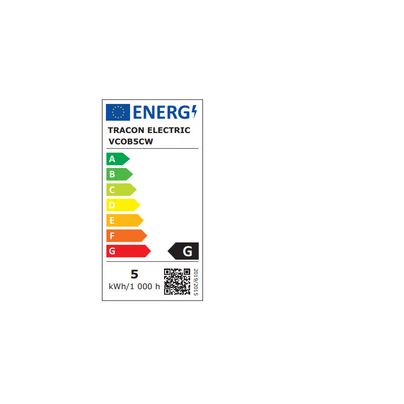 LED žiarovka COB GU10 5W - studená biela