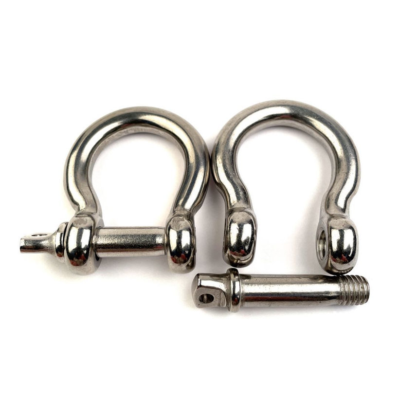 Nerezový zámok reťaze tvar oblúk 6mm