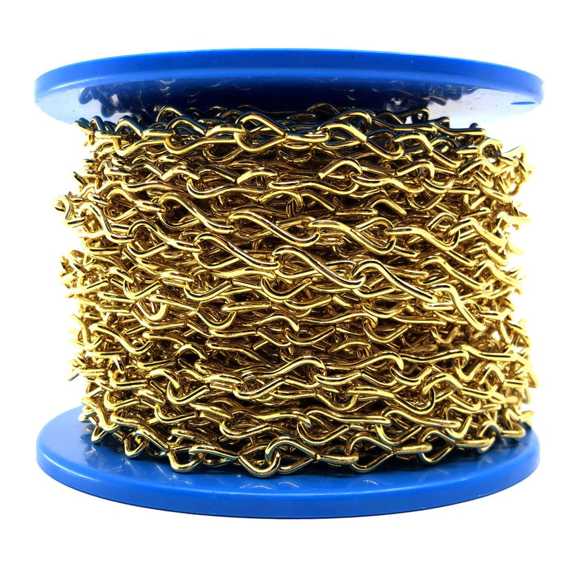 Reťaz hodinárska D žltý zinok 1,3mm