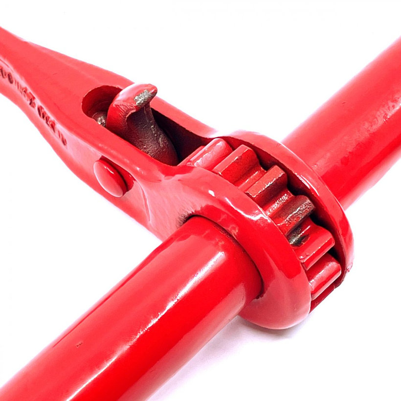 Račňový napínač H-H tr 80 červený 10mm