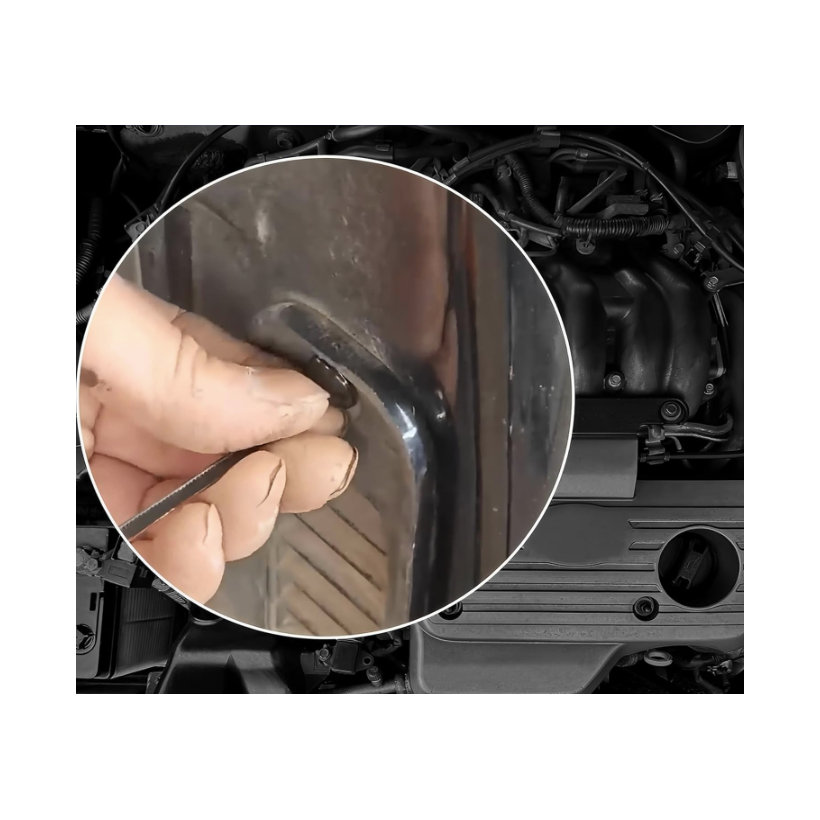 Sťahovacia páska T-typu pre opravy áut čierna 5x90mm