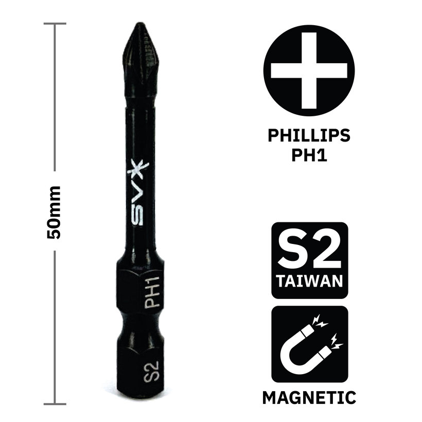 Bit magnetický PH1x50 mm