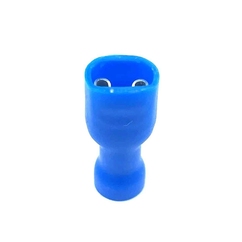 Celoizolované Cu lisovacie dutinky ploché modré 2,5mm²