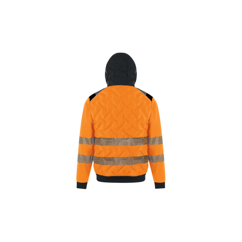 Reflexná bunda LUTONHV oranžová - M