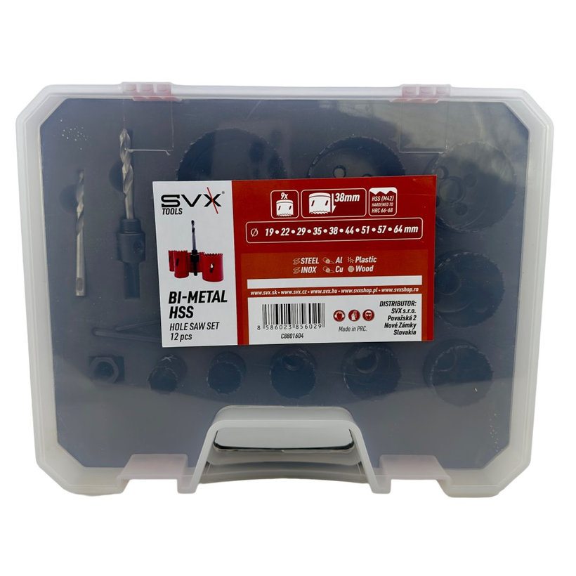 Bimetalové korunky 12-dielna sada