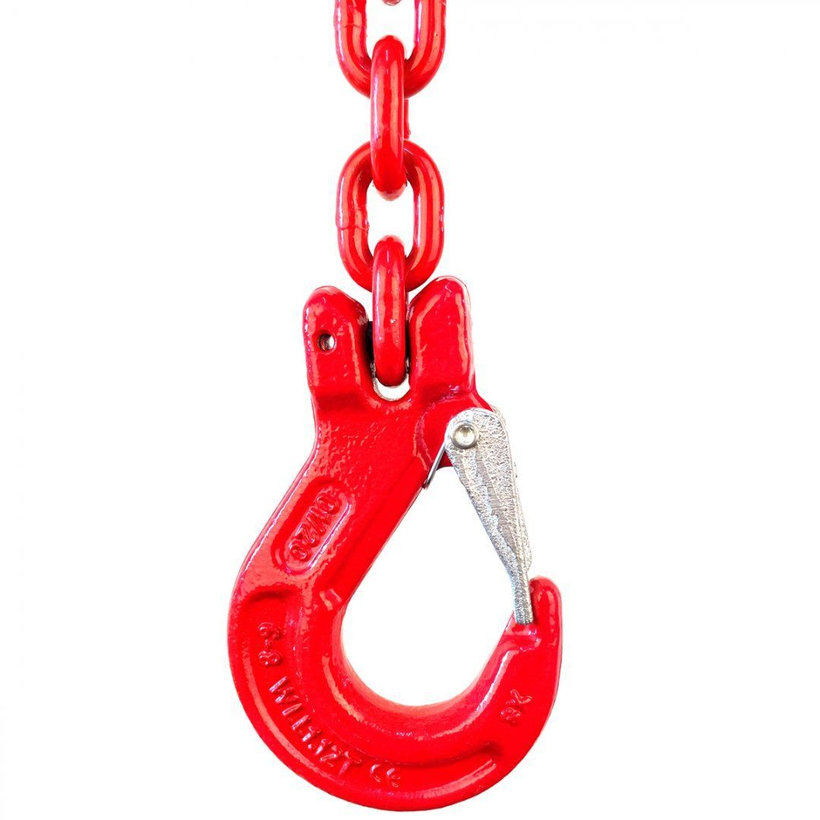 Reťazový záves hák-hák tr 80 (2 m, 1120 kg, 6 mm)