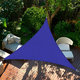 Tieniaca plachta nepremokavá modrá 5x5x5 m