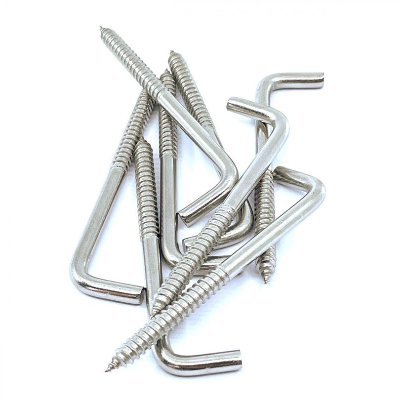 Nerezová skoba s vrutom 40 mm