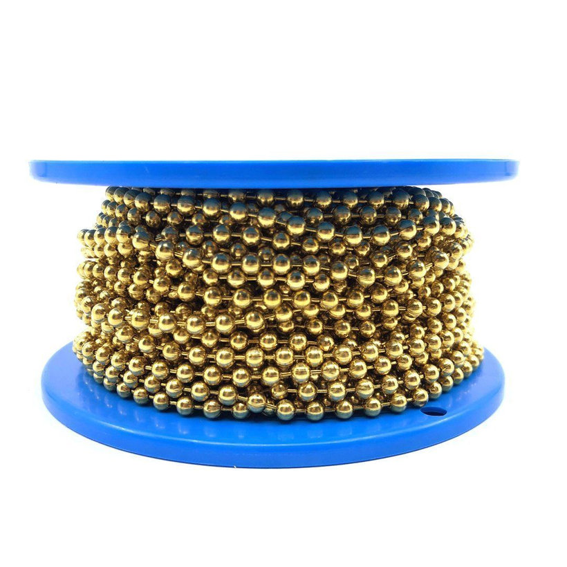 Reťaz guličková žltý zinok 3,6mm