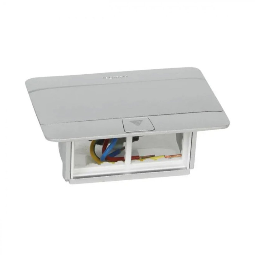 Pop-up krabica - matný hliník - 4 modul