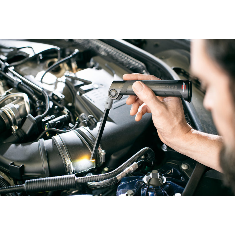 Nabíjateľná LED ručná lampa SANSA 401 A