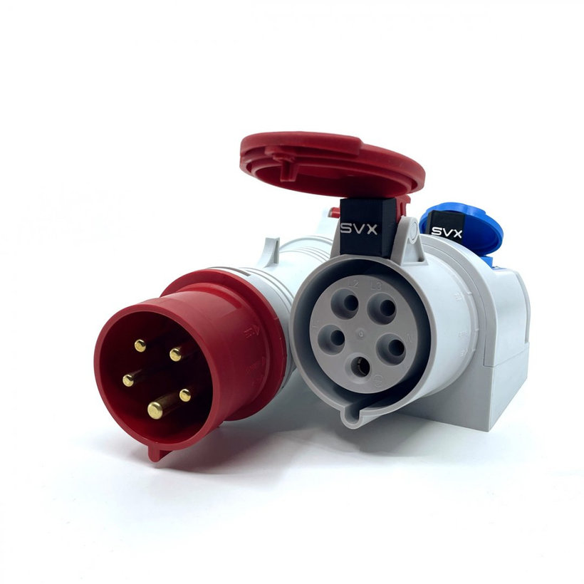 Zásuvka nástenná IZVZ 3253 32A 5p + 230V