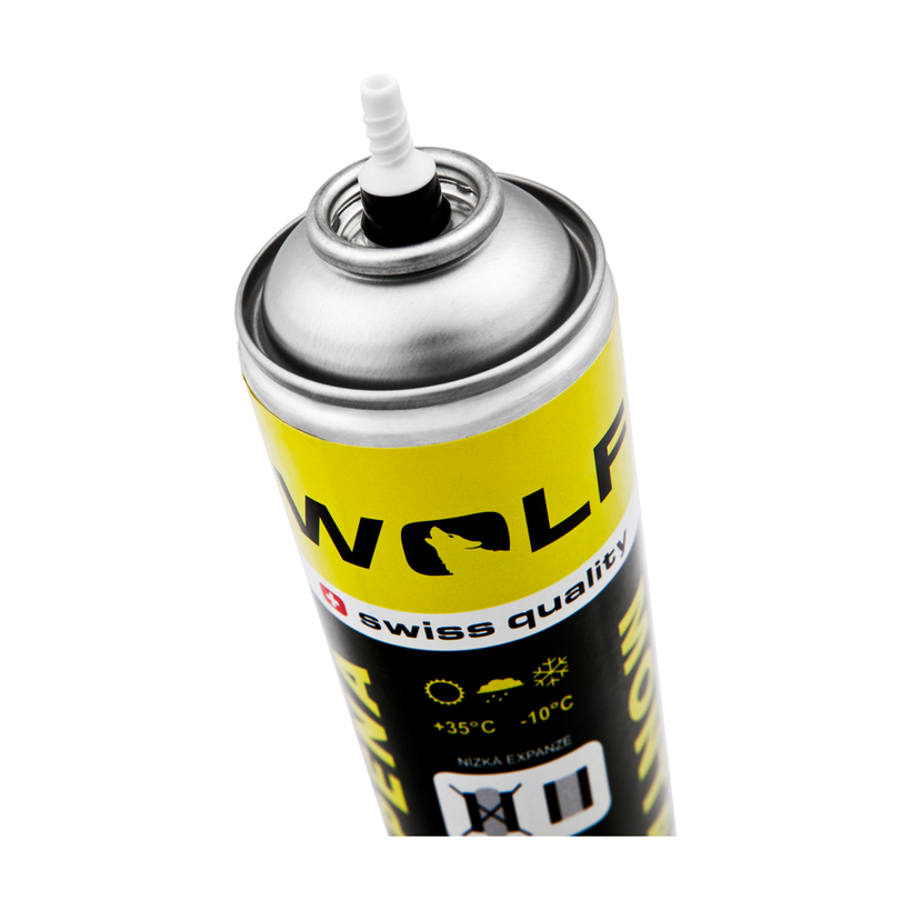 Montážne lepidlo (PUR) pištoľové - na Polystyrén 750ml