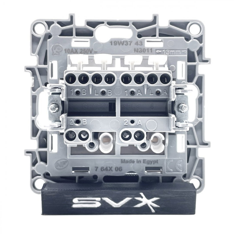 Niloé vypínač č.5 biely