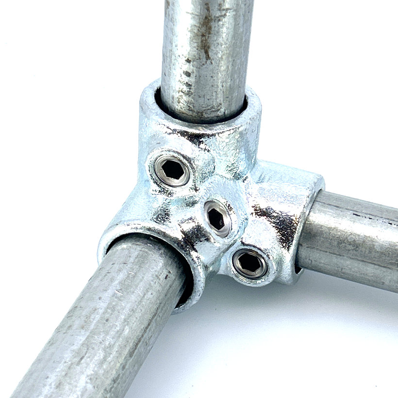 Spojovací článok tri vetvy 27 mm - pozinkovaný