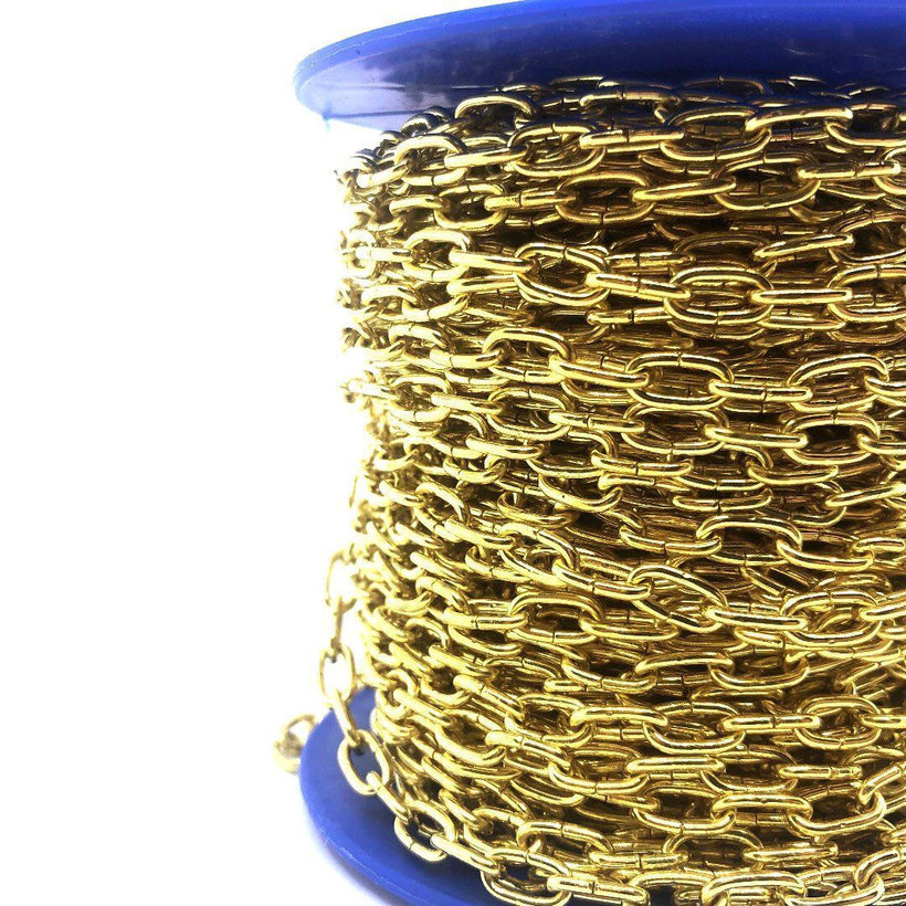 Reťaz hodinárska U žltý zinok 1,1mm