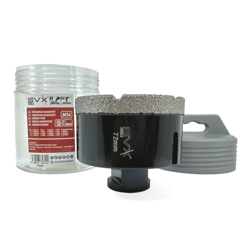 Vyrezávač diamantový M14-72mm