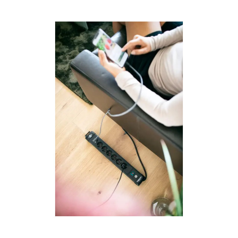 Predlžovací kábel 6-zásuvkový Premium-Line SCHUKO 3m