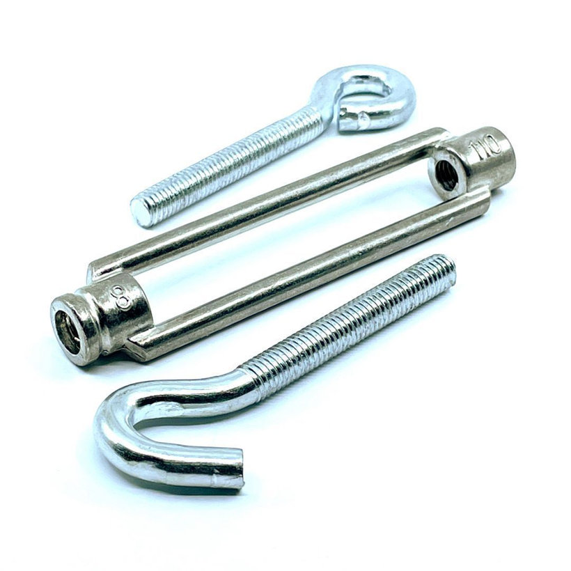 Presný napínač oko-hák 10x80mm