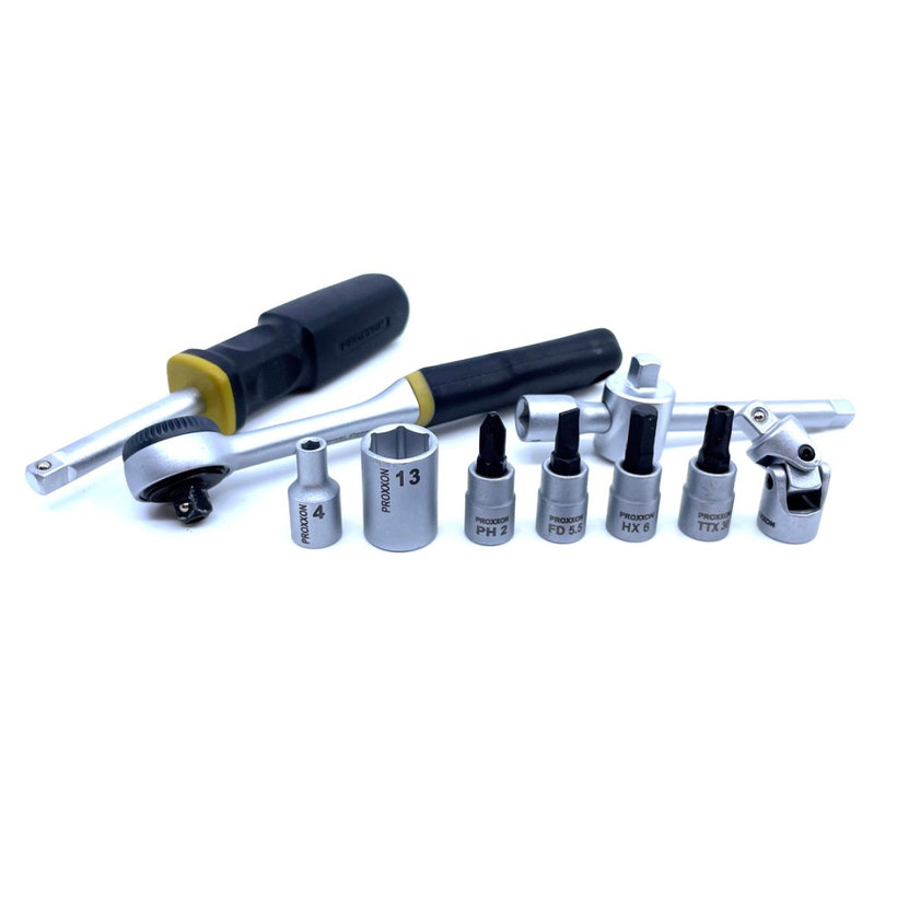 Sada nástrčných kľúčov a bitov 1/4"