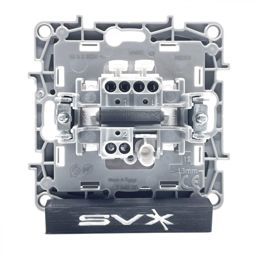 Niloé vypínač č.1 biely