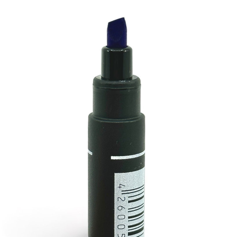 Fixka s plochým hrotom - modrá