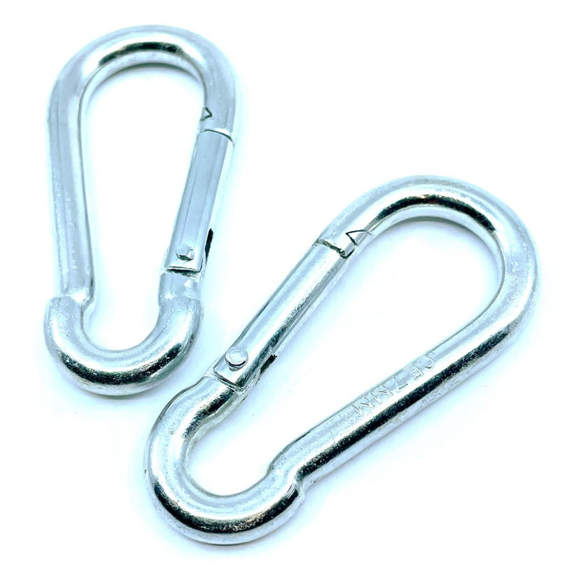 Karabína hasičská pozinkovaná DIN 5299C 4mm