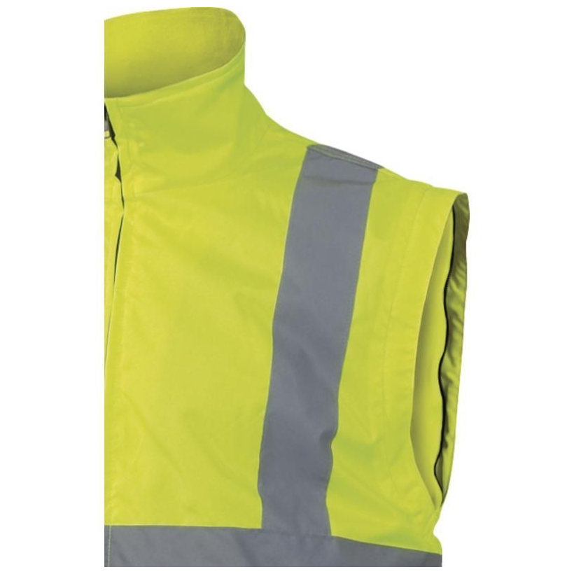 Reflexná zimná bunda RENO HV žltá XL