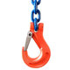 Reťazový záves oko-hák tr 100 so skracovačom (4 m, 1400 kg, 6 mm)