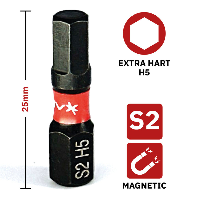 Bit magnetický H5x25 mm