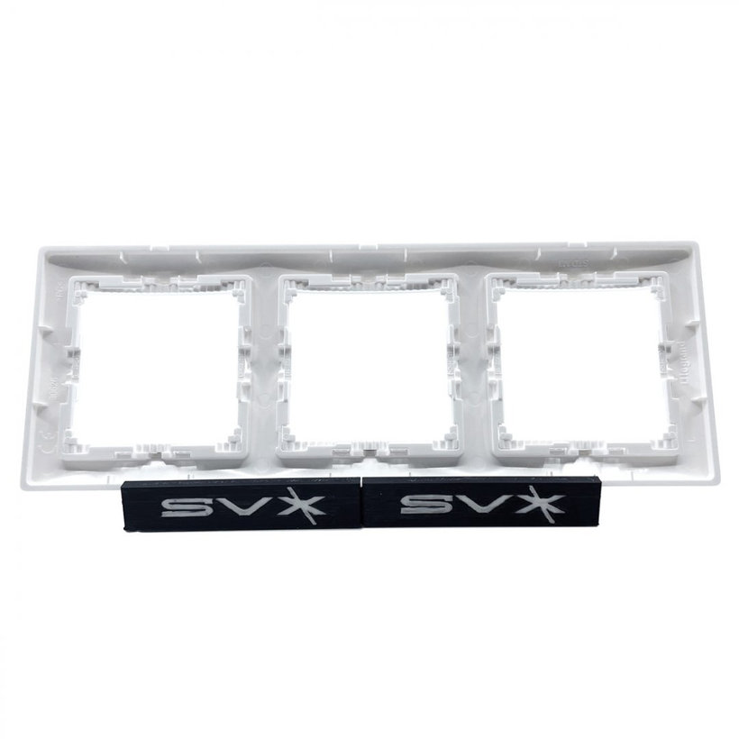 Valena 3 rámik biely