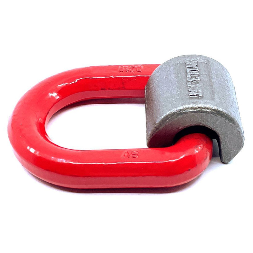 Navarovací ukotvovací bod s pružinou tr 80 červený 3T