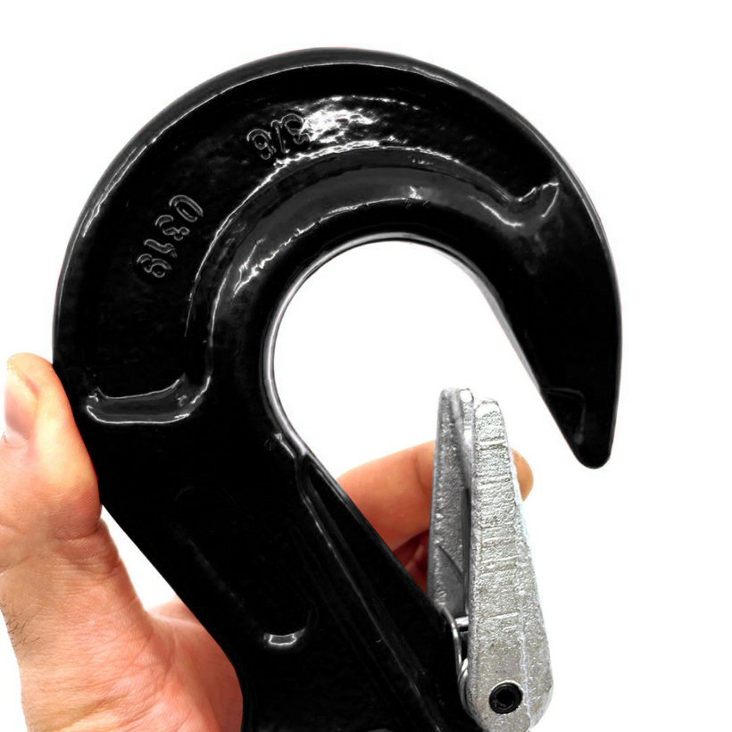 Hák s vidlicou HVX tr 80 čierny 6mm - 1,12T