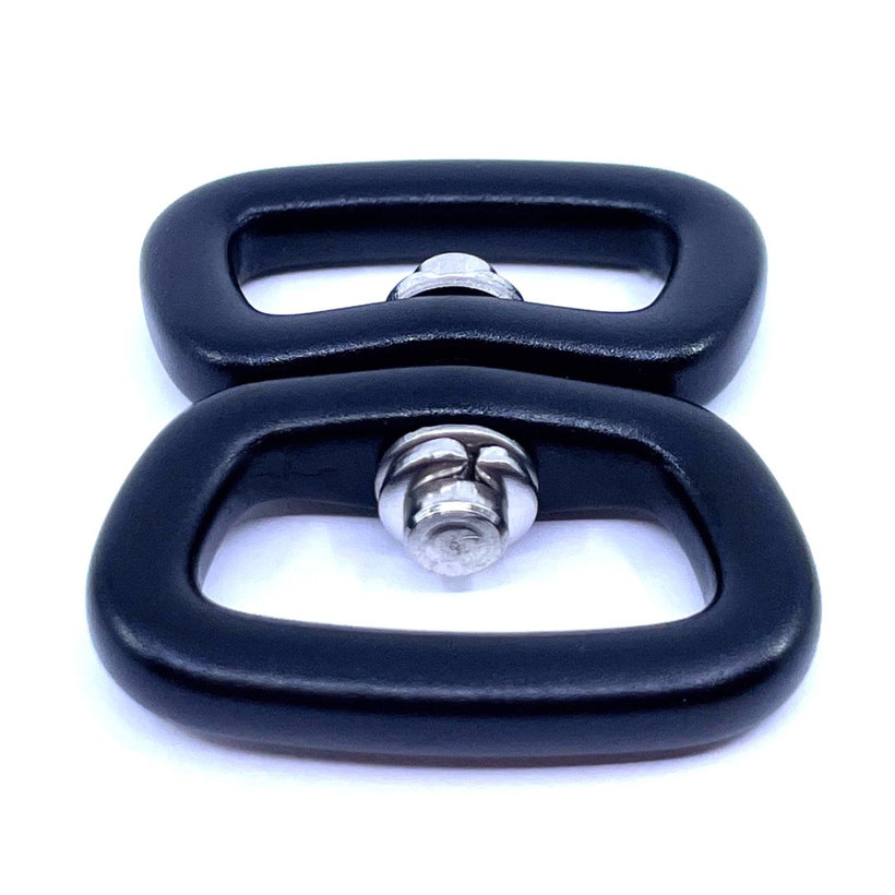 Otočná spojka čierna 51x20mm