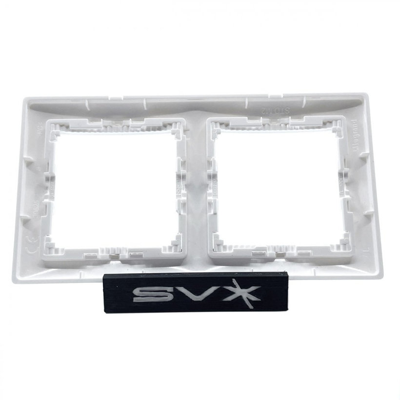 Valena 2 rámik biely