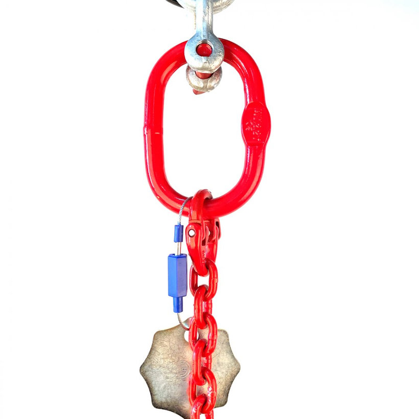 Reťazový záves oko-oko tr 80 so skracovačom (1 m, 1120 kg, 6 mm)