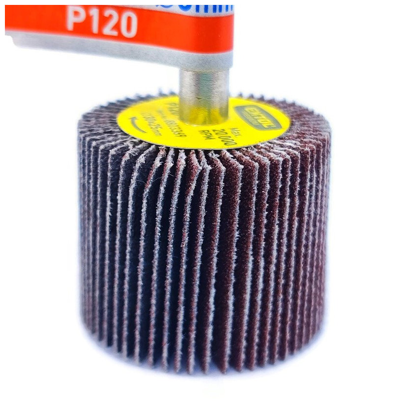 Lamelový brúsny kotúč na stopke P120 30x25mm