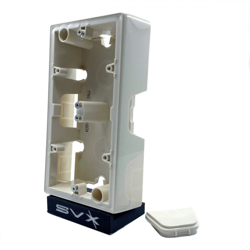 Valena 2 krabica na omietku béžová