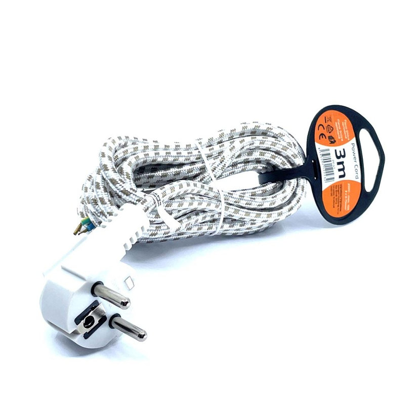 Flexo šnúra 3m 3x0,75 pletená textil