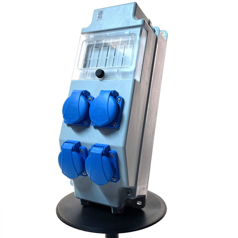 Zásuvková ROS 5/x-16 rozvodnica neistená